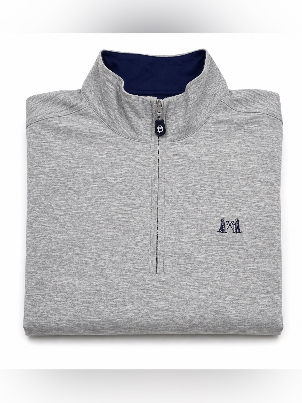 B. Draddy Quarter-Zip Pullover – Men’s XL – Gray Heather